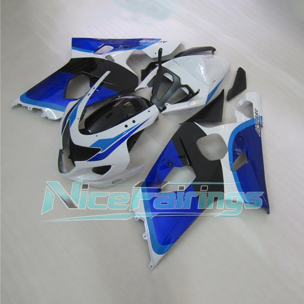 Factory Style Motorcycle Plastics Pre-Drilled ABS Fairings Designed for GSXR600 GSXR750 2004 2005 04 05 Fairing Set