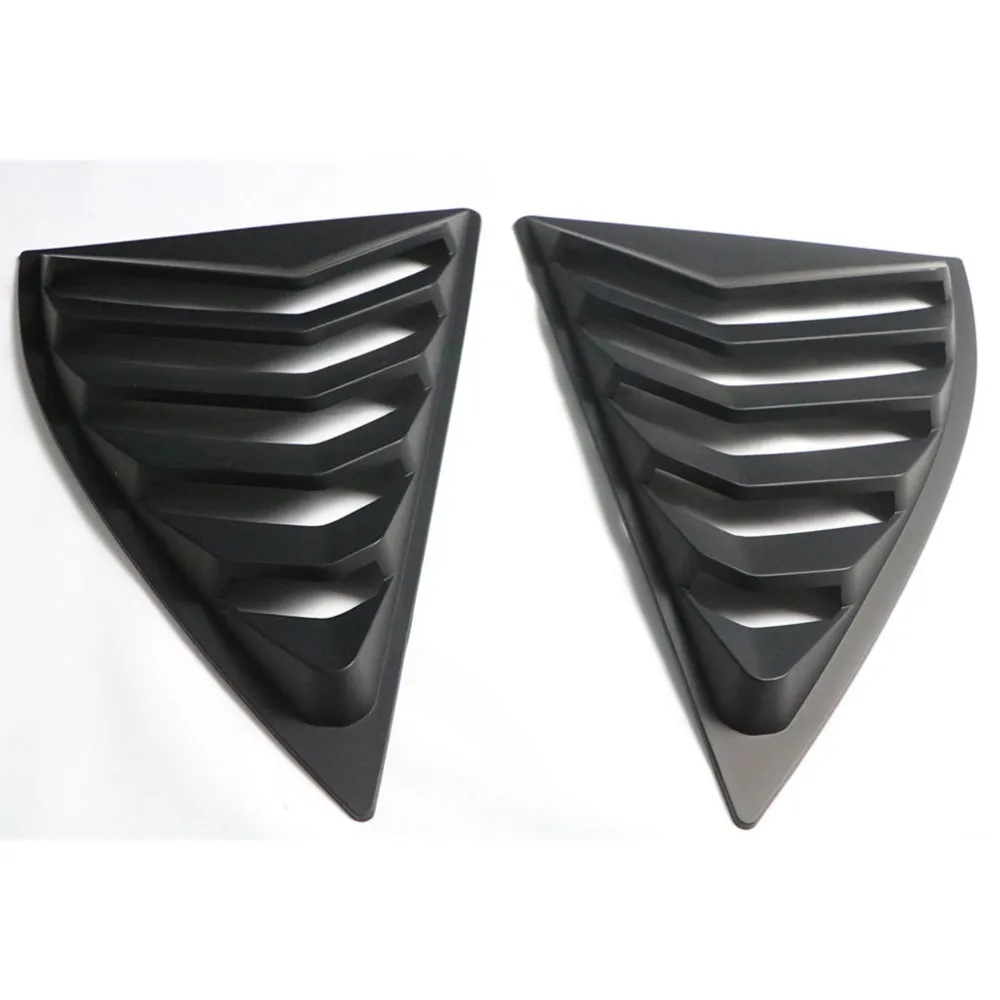 

For Chevrolet Camaro 2010-2015 Car Side Window Louver Side Triangle window decoration ABS Gloss Black Car Accessories Body Kits