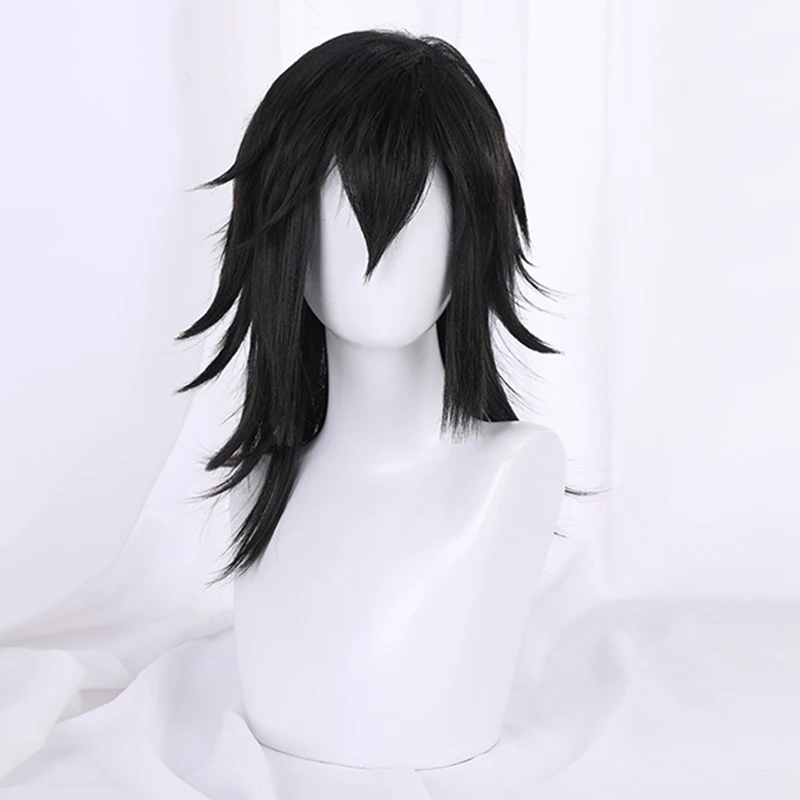 Anime HELLSING Alucard parrucca per capelli Cosplay nera Cos Prop occhiali occhiali da sole arancioni per uomo donna Vampire Hunter