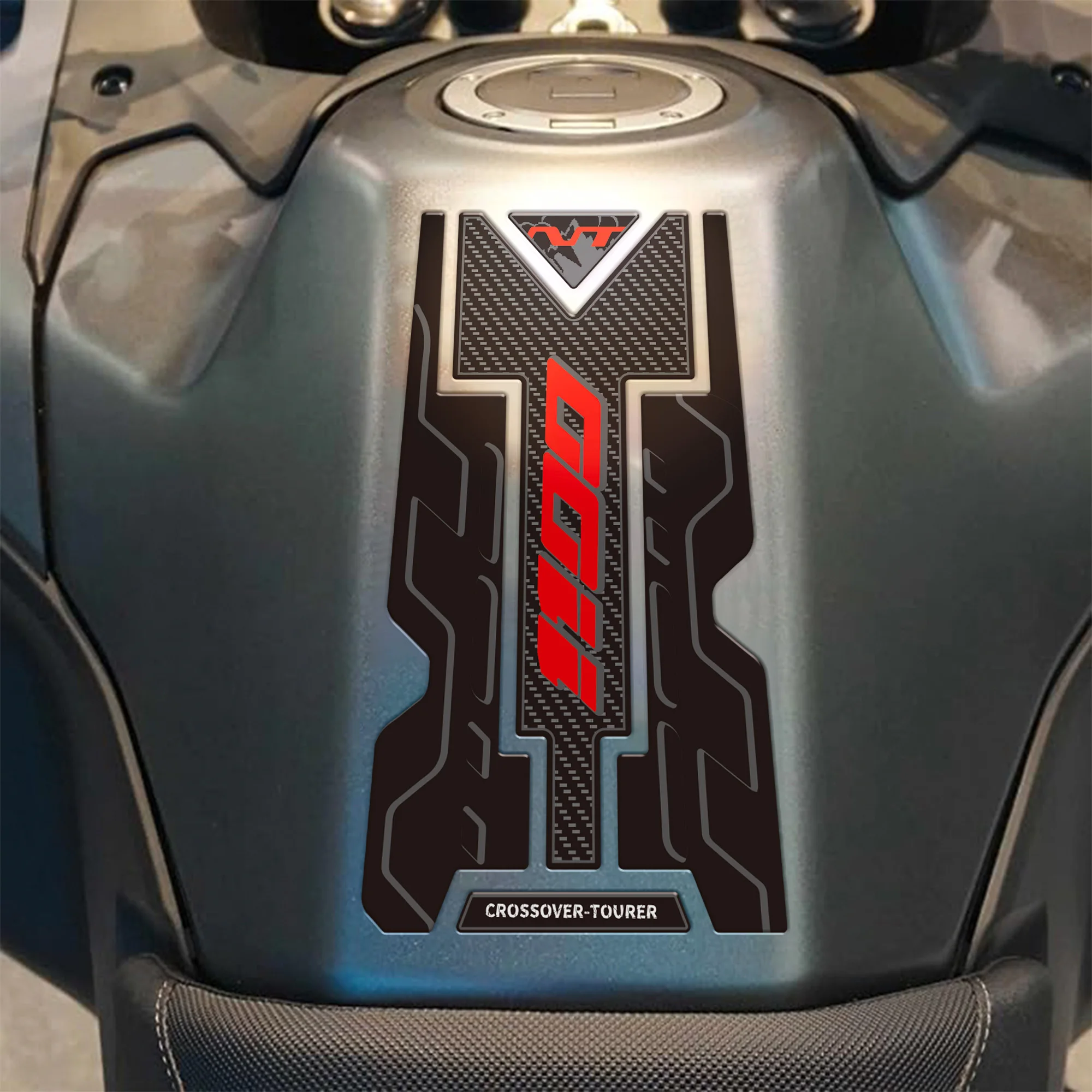 ملصق راتينج جل ثلاثي الأبعاد لحماية الخزان من Fit Honda NT1100 2022-2023