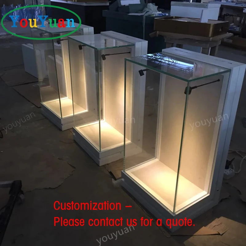 custom.Hot Sale Antique Wall Museum Glass Display with Light Museum Exhibition Display Cabinet