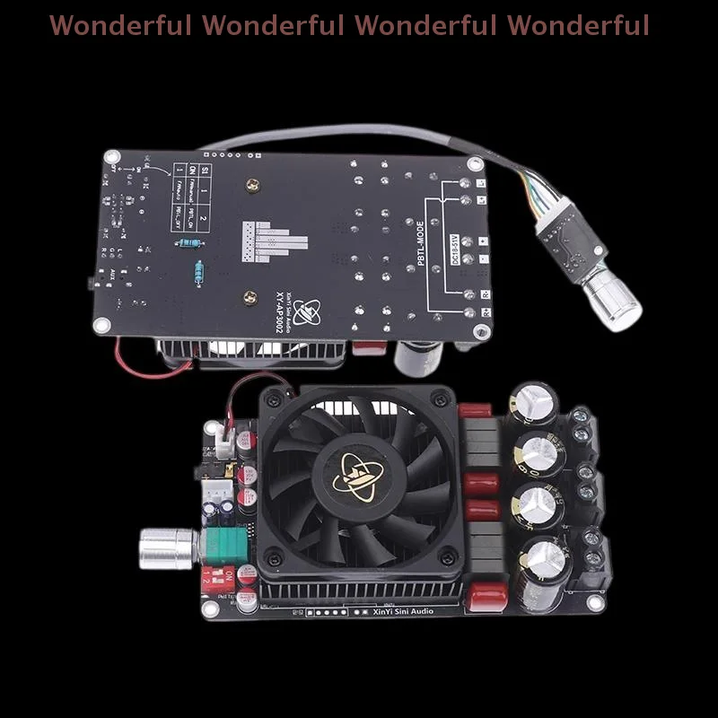 

Высокоэффективная плата усилителя 3002, TPA3255, два канала 300 Вт, мост на одинарный моно мощностью 600 Вт, постоянный ток 18-51 В/10 А