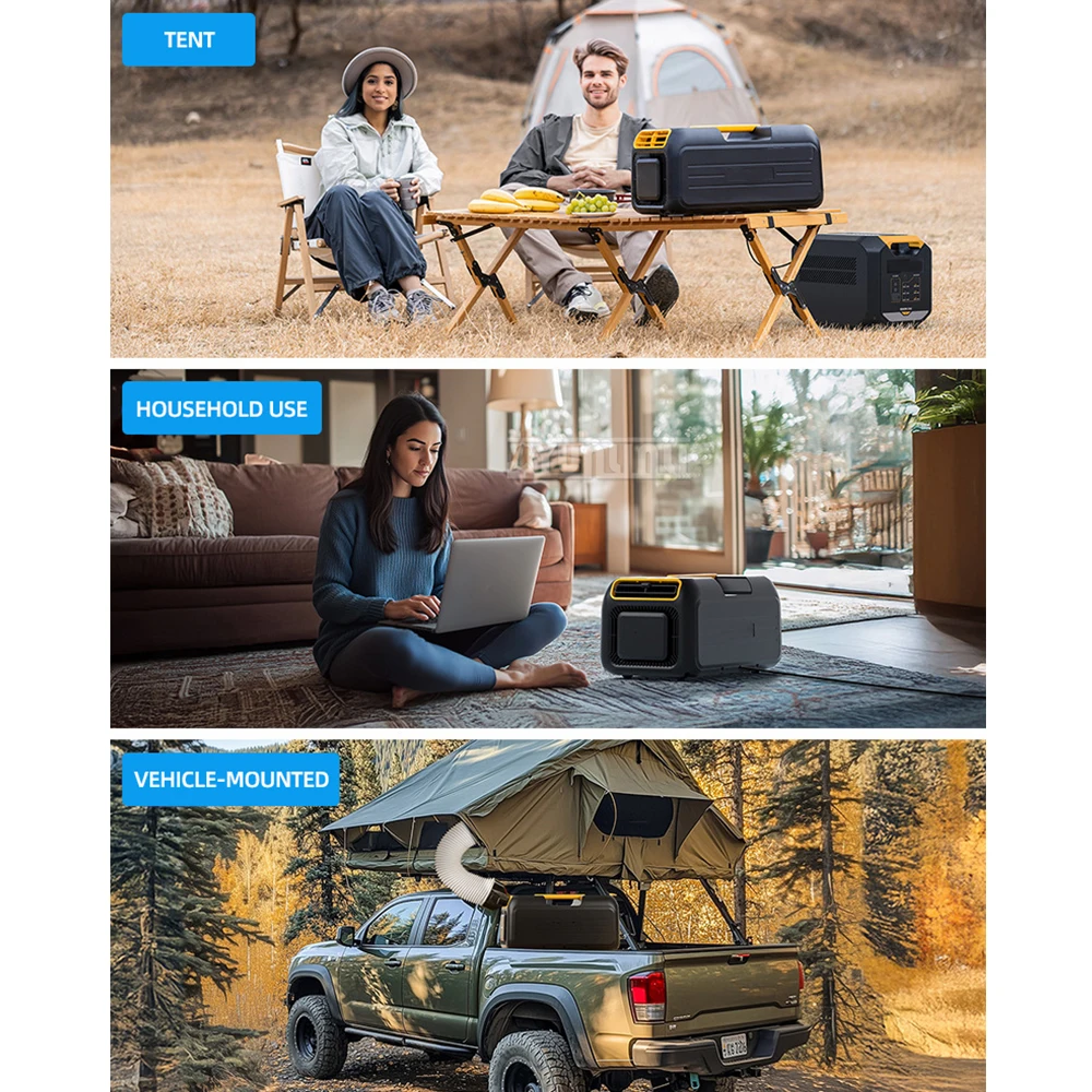 Household Climatiseurs Single Cooling Fan Mini Portable Air Conditioner Outdoor Airconditioner - Image 6