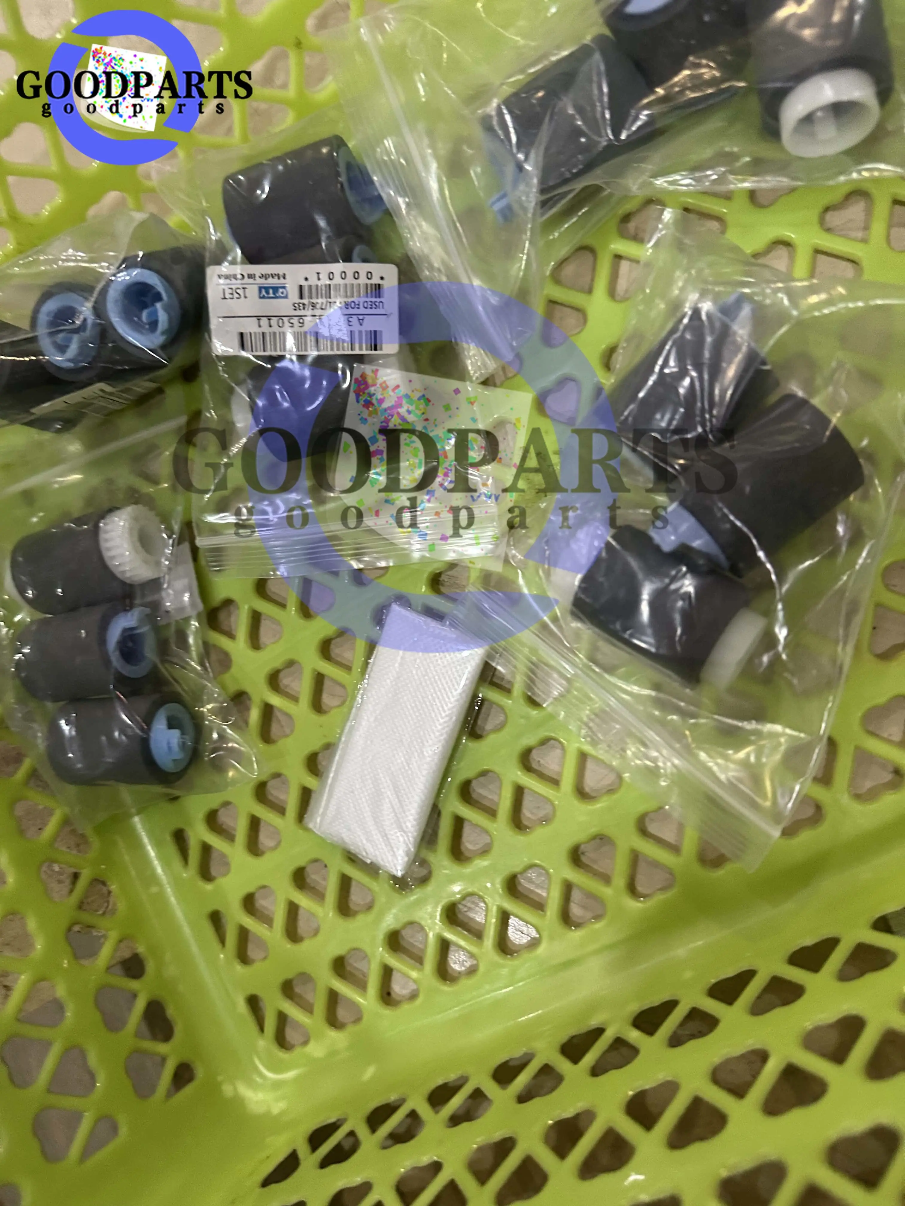 1X RM1-0036-000 RM1-0037-000 Feed Separation Pickup Roller compatible for HP 4200 4250 4300 4345 4350 4700 P4014 4015 4515 M601