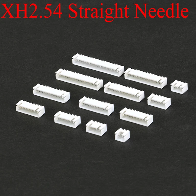 10PCS JST Plugs Sockets XH2.54/PH2.0/SH1.0/ZH1.5/JST1.25 Connectors 10/9/8/7/6/5/4/3/2 Pin connector Case Without Wire Connector