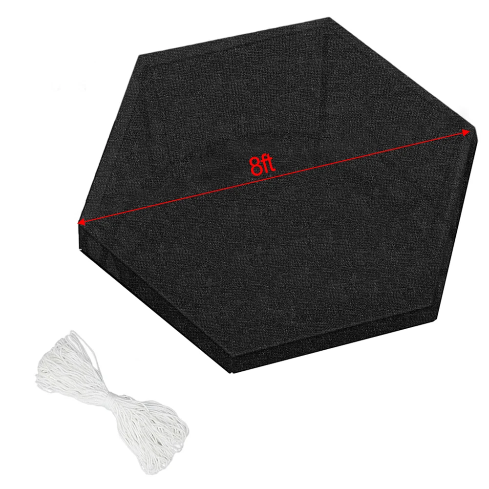 11.48ft Rebounder Sunshade Cover Outdoor Sports Cover Designed For 8-12 Ft Rebounders Easy Setup With Drawstring