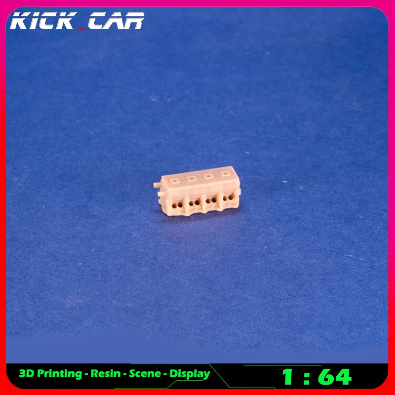 Kickcar 1/64 Cylinder Cover Model Car Diorama Uncolored Resin Garage Scene Repair Tools Decoration Simulation Scene Toy