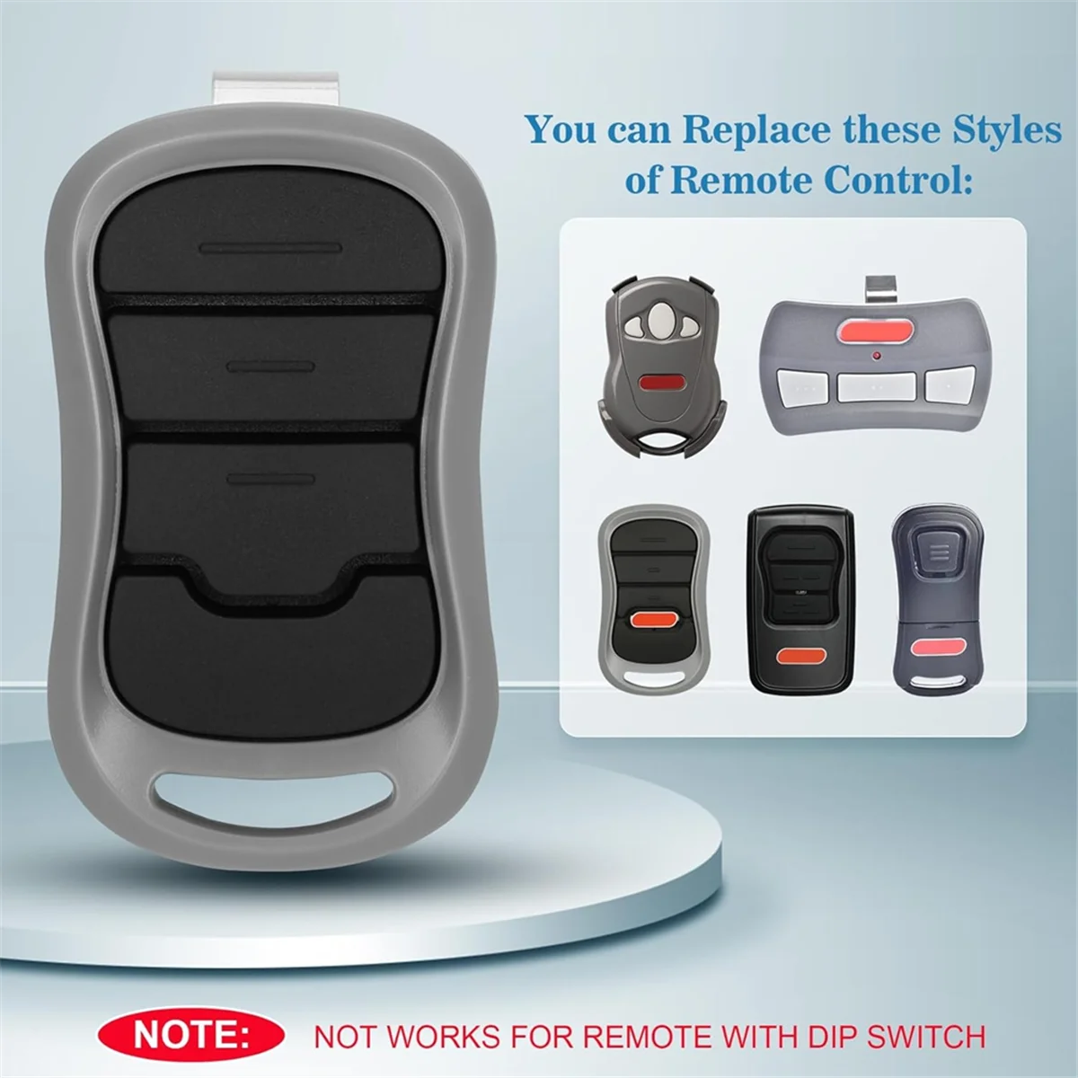 

3 упаковки G3T-A Сменный пульт дистанционного управления для открывания гаражных ворот Genie 1997 года для настоящего авто-315/390 МГц