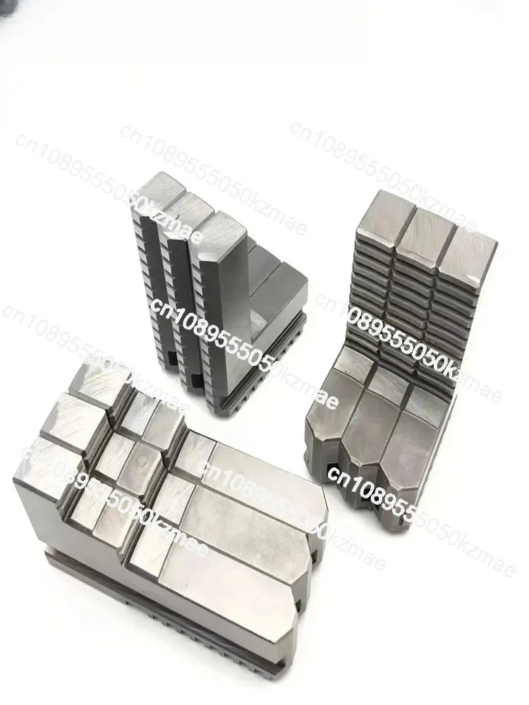 Suitable for lathe chuck three-jaw heightened and lengthened jaws 160 200 250320400500 heightened positive jaws