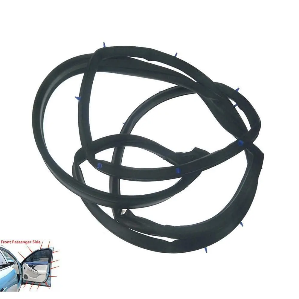 Front Right Side Door Moulding Seal Weatherstrip For Honda Civic Sedan 2006-2011