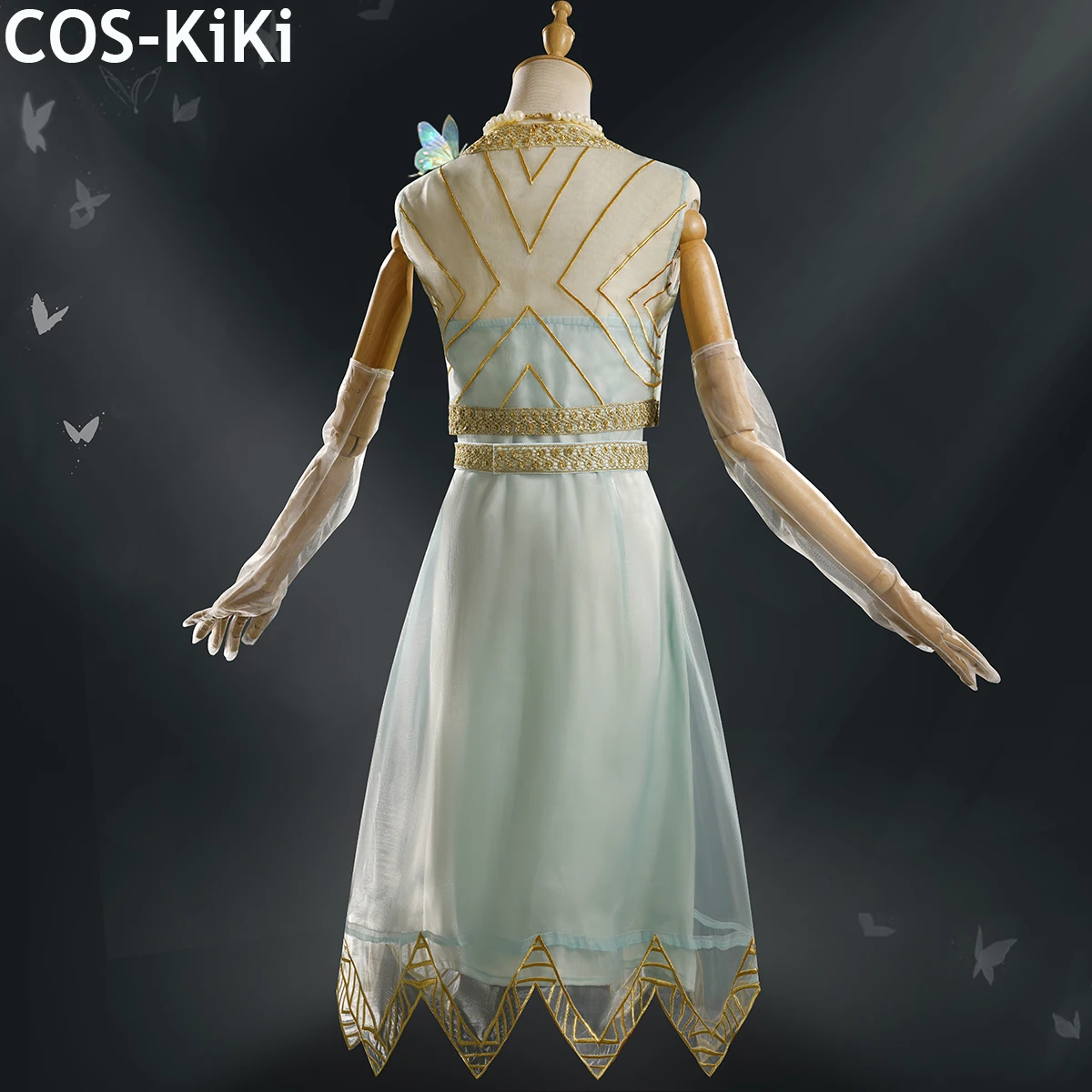 COS-KiKi Identity V Melly Plinius Professor Of Zoology And Botany QiZhen Fashion Game Suit Elegant Dress Cosplay Costume Women