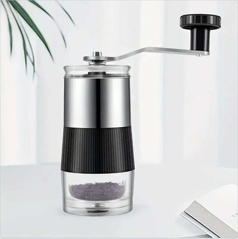 

Manual Coffee Grinder Hand Shake Coffee Bean Grinder Removable Washable Visual Coffee Machine Grinder Coffeeware Accessories