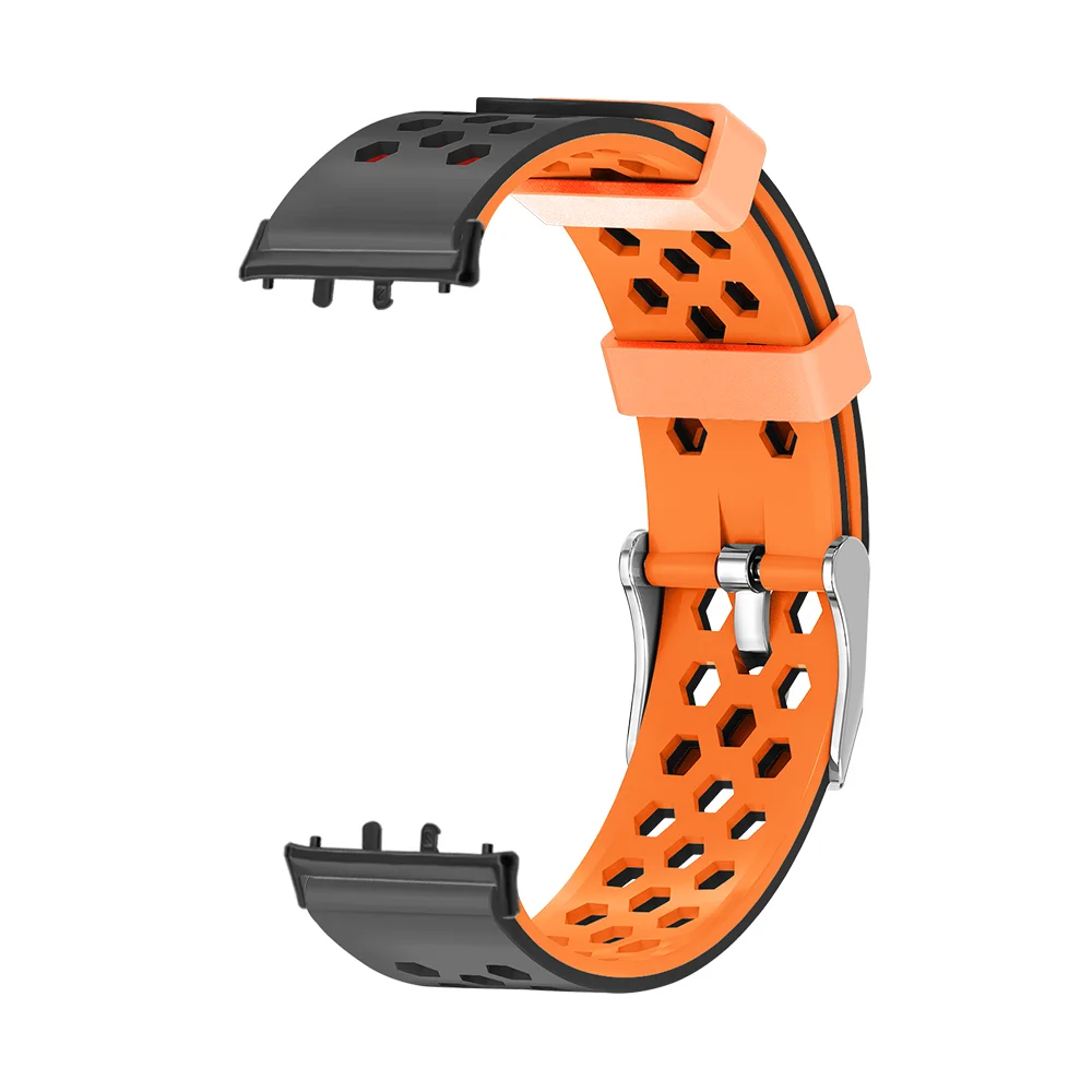 

18mm Breathable Sport Strap For Samsung Galaxy Fit 3 Air Holes Quick Release Skin-friendly Silicone Smart Watchband Man Woman