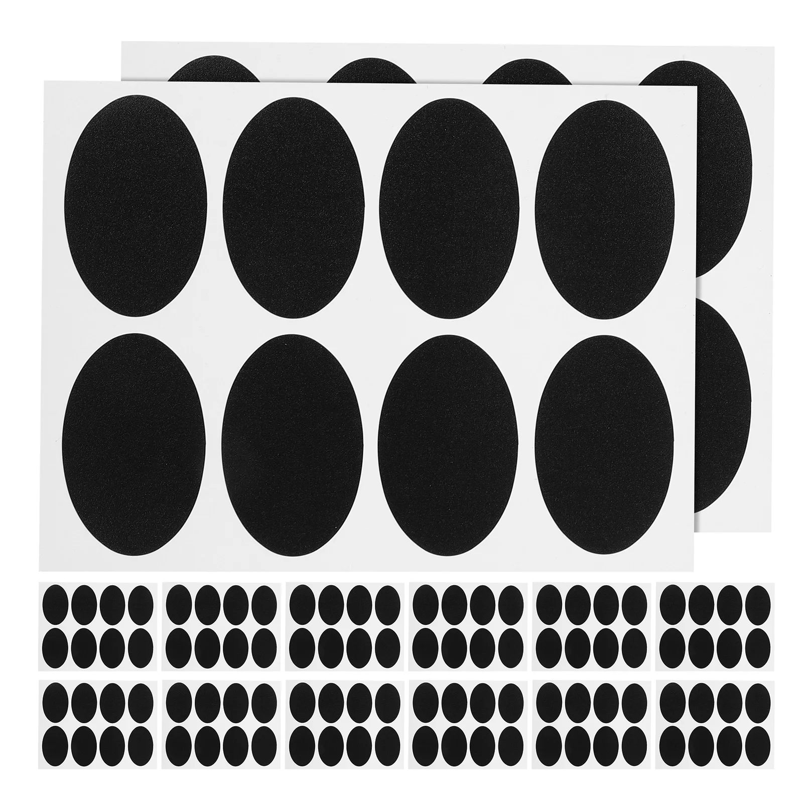 Self-Adhesive Stickers For Kitchen Seasoning Bottles Waterproof Classification Label Oval Bottle Sticker Folder Label