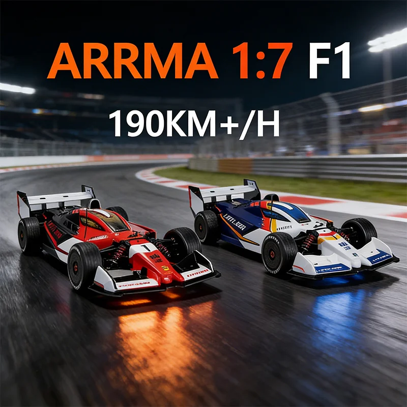 

ARRMA NEW 1:7 F1 LIMITLESS Equation 8S AVC Four-Wheel Drive Brushless Ultra-High Speed Rc Remote Control Car Electric Racing RTR