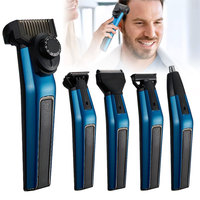 Hair Trimmer for Men Professional USB Rechargeable Nose Trimmer Hair Clippers Eyebrow Facial Hair Trimmer Body Grooming Kit