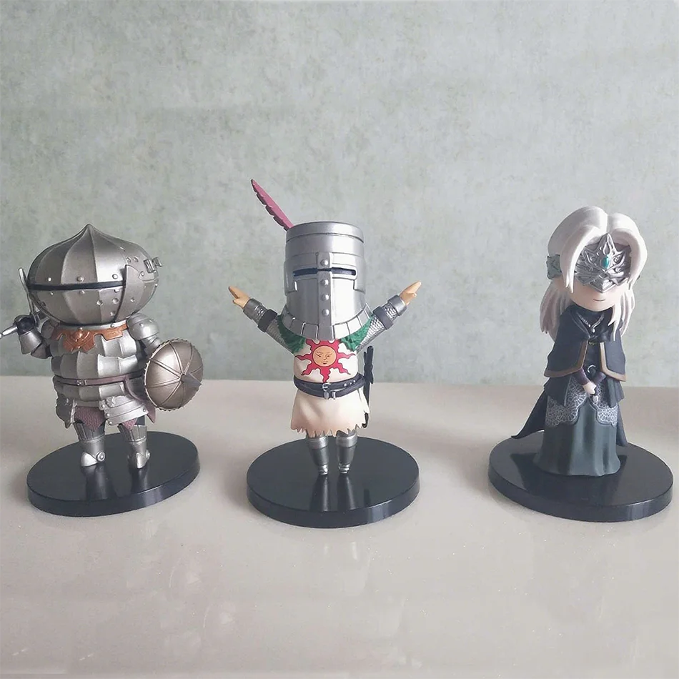 Dark Souls Figure Solaire Siegmeyer Oscar Ornstein Artorias Action Figure Pvc Statue Collection Model Toys for Children Gift Toy