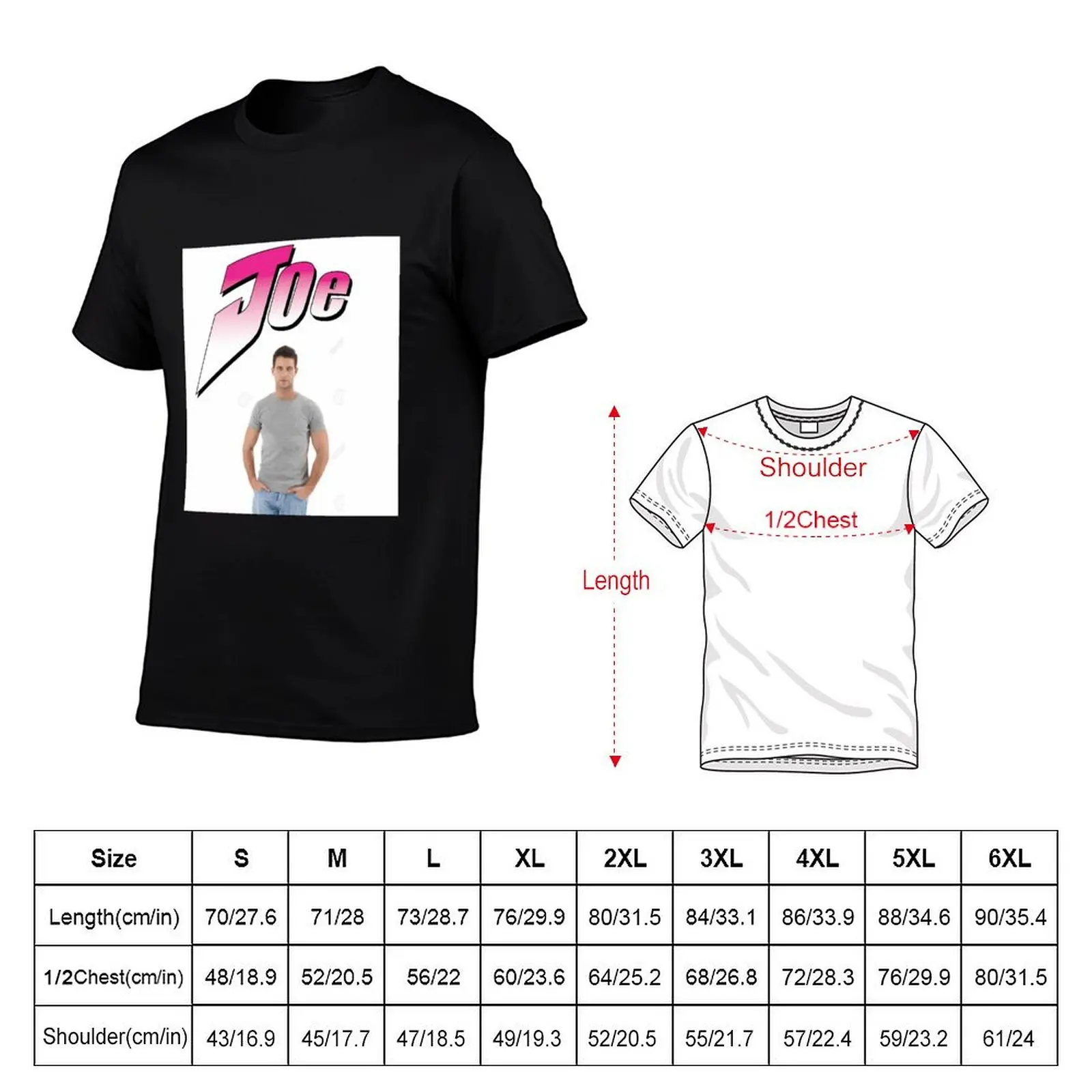 Joe's Average Escapade T-Shirt Classic Basic Casual T-Shirt