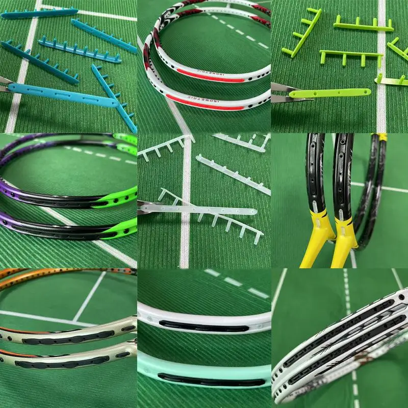 

^#4/6/7/8/11 Nails Type Badminton Racket Nylon Grommets String Protector Mitochondrial Tube Racquet Stringing Grommets Tube