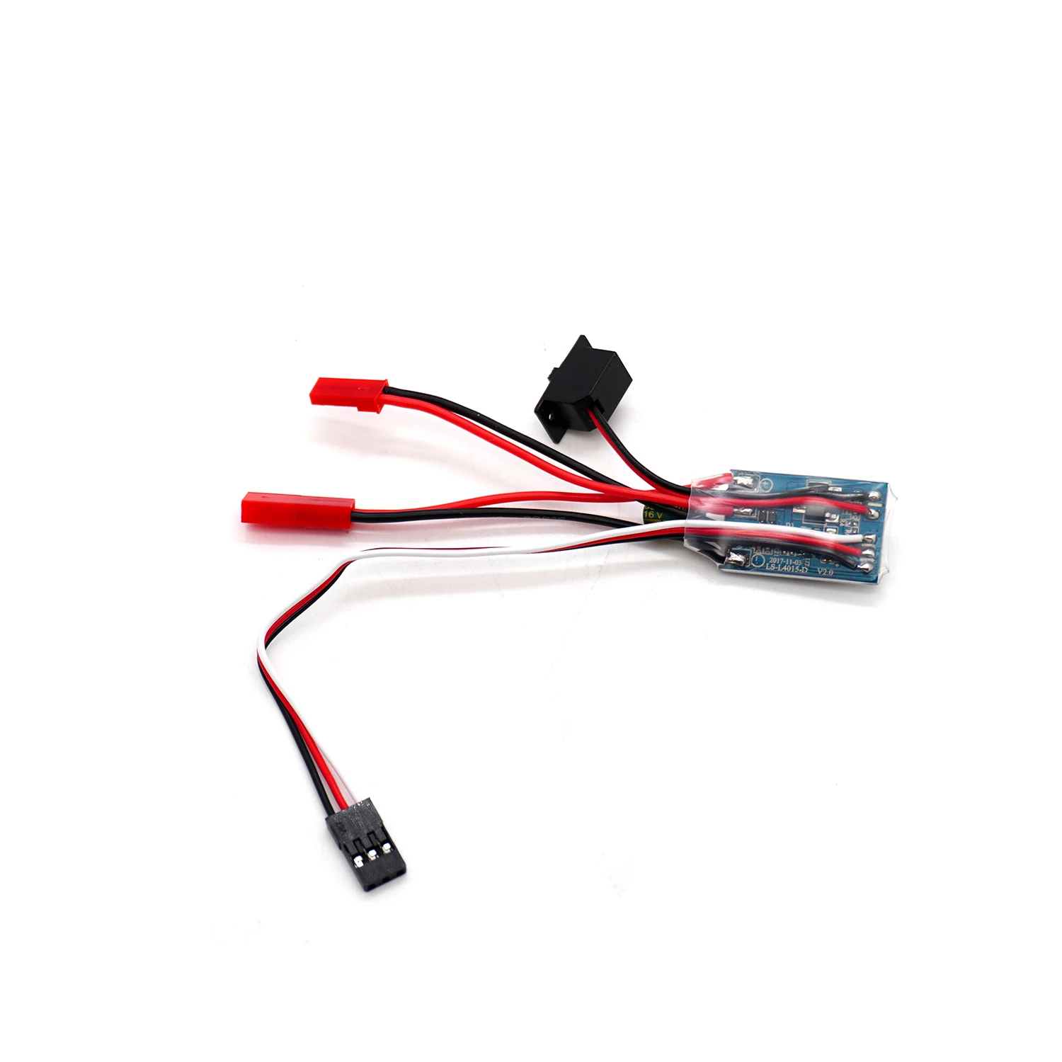 มินิ ESC 20/30A ตัวควบคุมความเร็วมอเตอร์ไฟฟ้าแบบแปรงถ่าน ตัวควบคุมความเร็วมอเตอร์อิเล็กทรอนิกส์แบบแปรงถ่าน โมดูลควบคุมความเร็ว 4-8V สำหรับรถบังคับวิทยุ เรือบังคับวิทยุ โมเดล