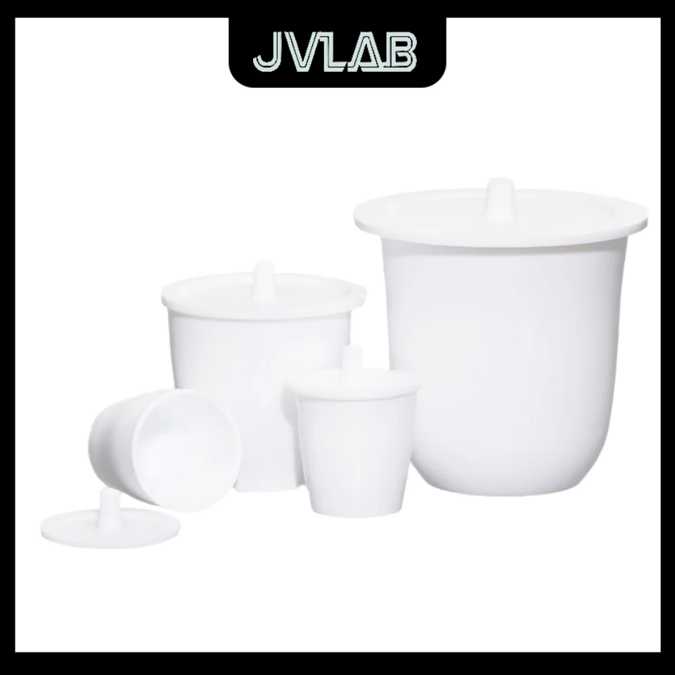 

PTFE Crucible Acid Alkali Resistant Low High Temperature -180°-260° Non Stick Lubrication Covered Crucible Pliers JVLAB