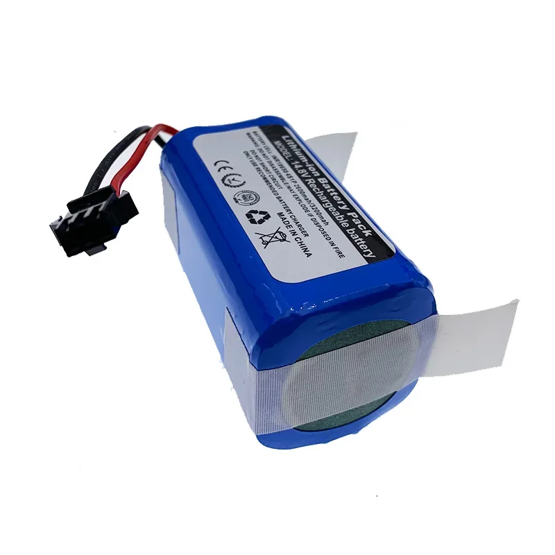 Batería de iones de litio para Conga Excellence, 14,8 V/14,4 V, 2600mAh, 950, 990, 1090, 1790, 1990, Deebot N79S, N79, DN622, Eufy, Robovac 11S, 12x500