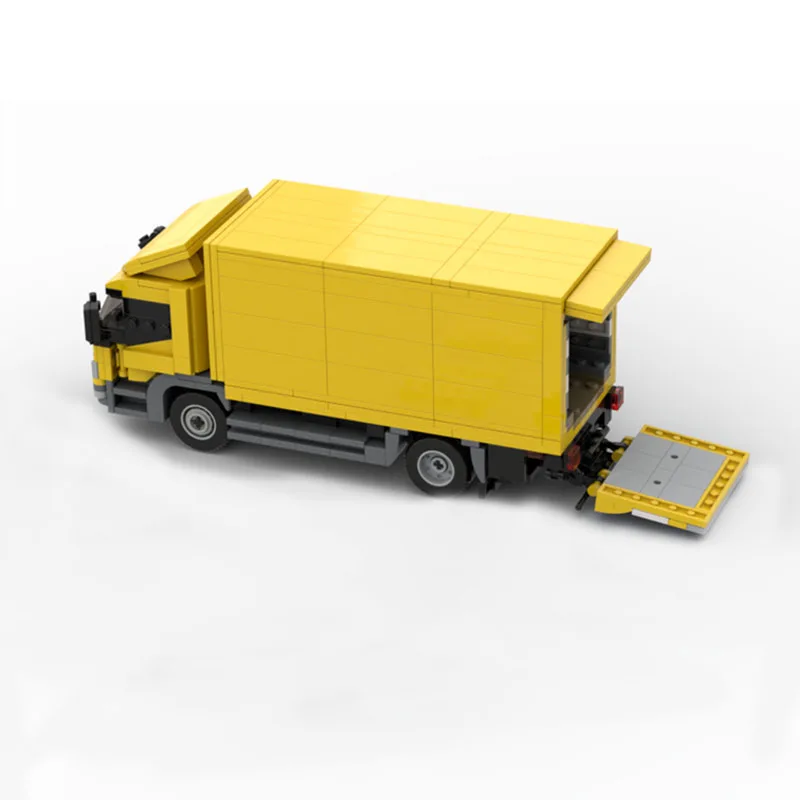 

MOC-102534 City Express Container Transport Truck Building Block Model 783 Parts Boys' Children Birthday Christmas Toy Gift