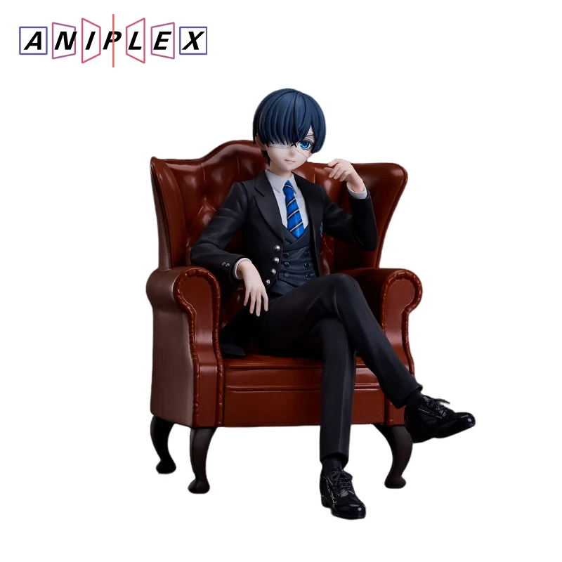 Original Aniplex+ Black Butler – Public School Arc – Ciel Phantomhive Anime Figur PVC Sammlermodell Sammlermodell Geschenke