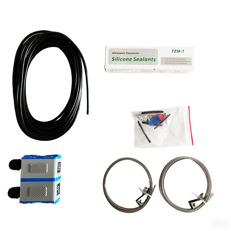 2026 LoRaWAN Wall Mounted Ultrasonic Water Flow Sensor Clamp-on Digital Ultrasonic Flow Meter for Smart Irrigation & HVAC System