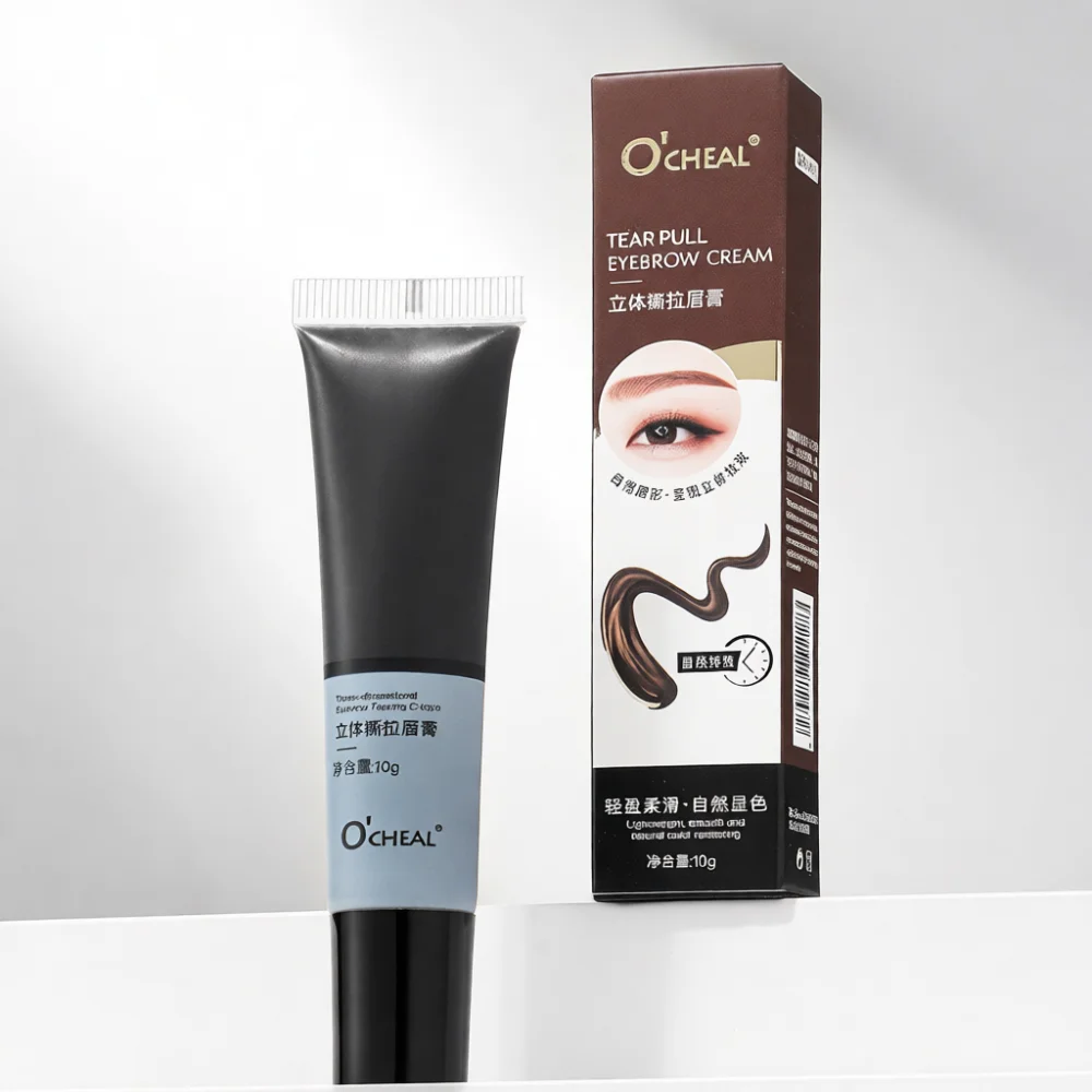 Beauty Makeup Looks - Natuurlijke wenkbrauwtint peel-off gel, waterdicht, langdurig,
