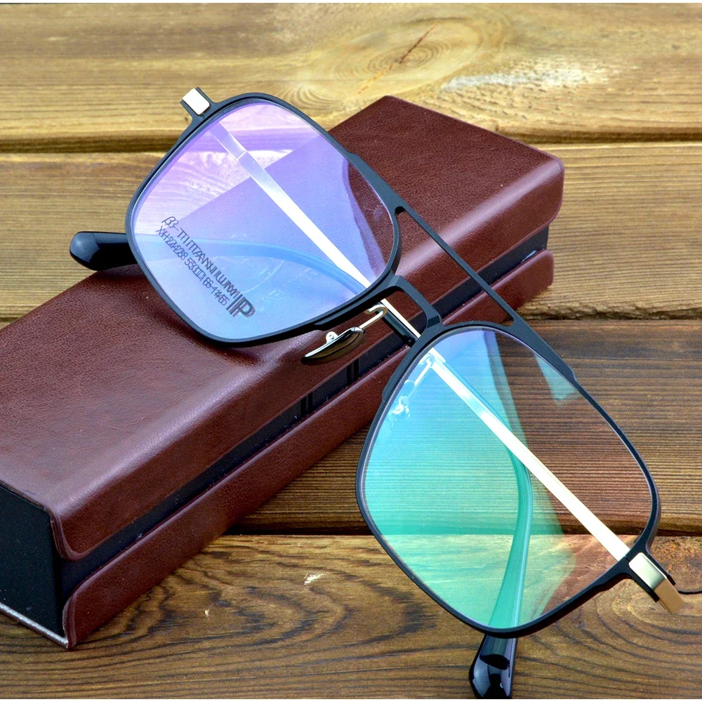 Clara Vida Limit Supply!! Designer Top Qualiy Titanium Durable 10 Years Pilot Retro-Fashion Fusion Style Optic Eyeglasses Frame