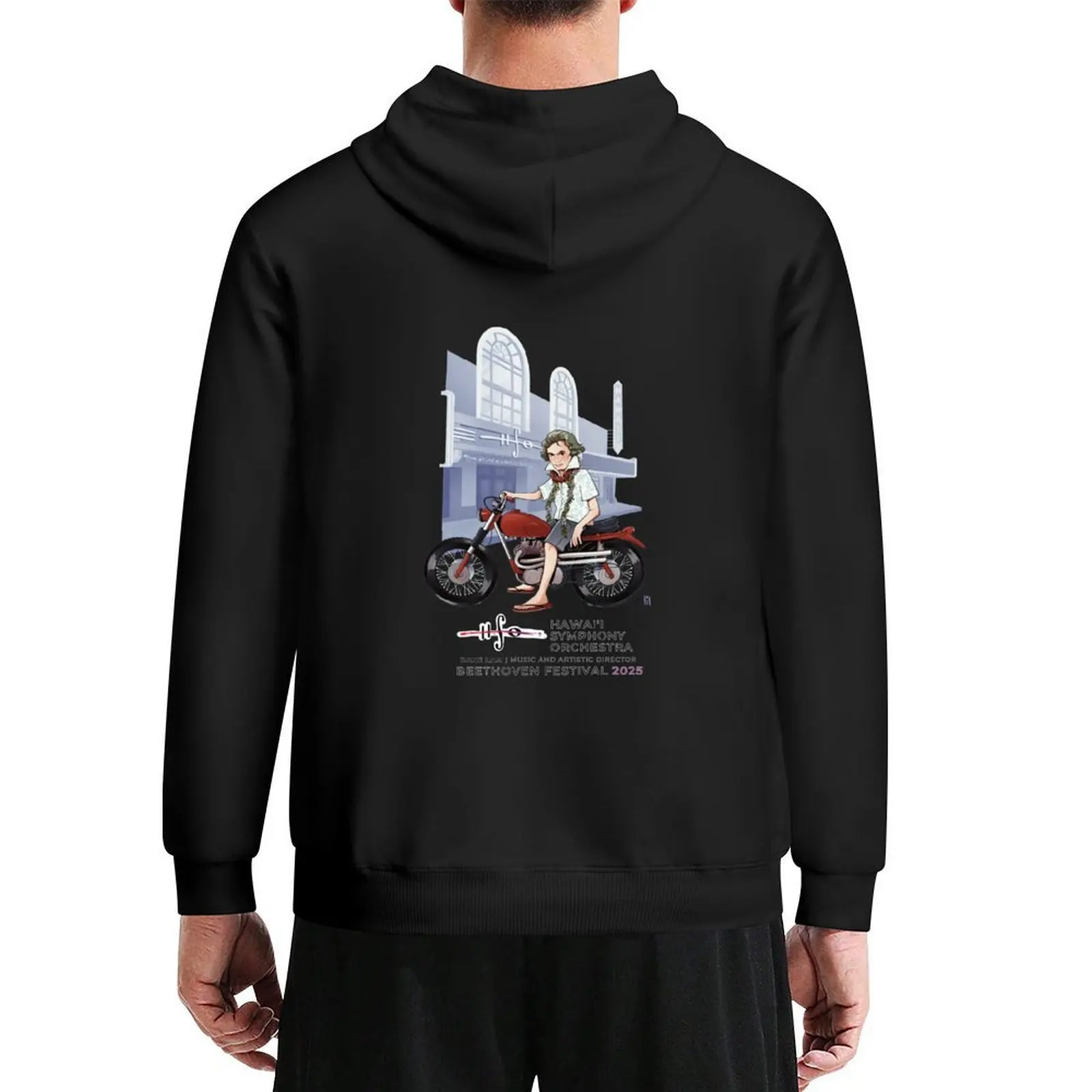 

Limited Edition Hawai'i Symphony Orchestra Beethoven Festival Hoodie men wear autumn new products new in hoodies and blouses