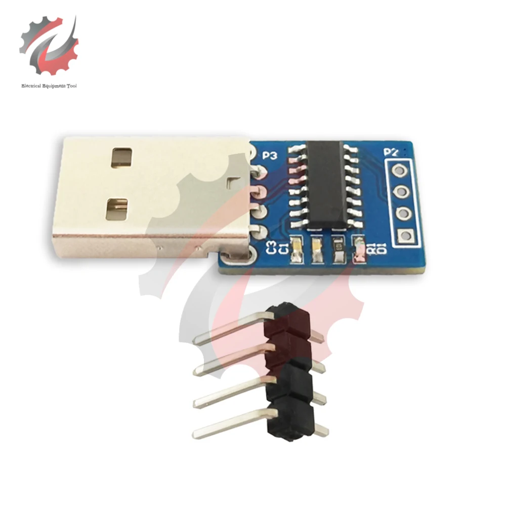 Serial Port To Standard USB HID Keyboard Mouse Device CH9329 Module 12Mbps Transmission