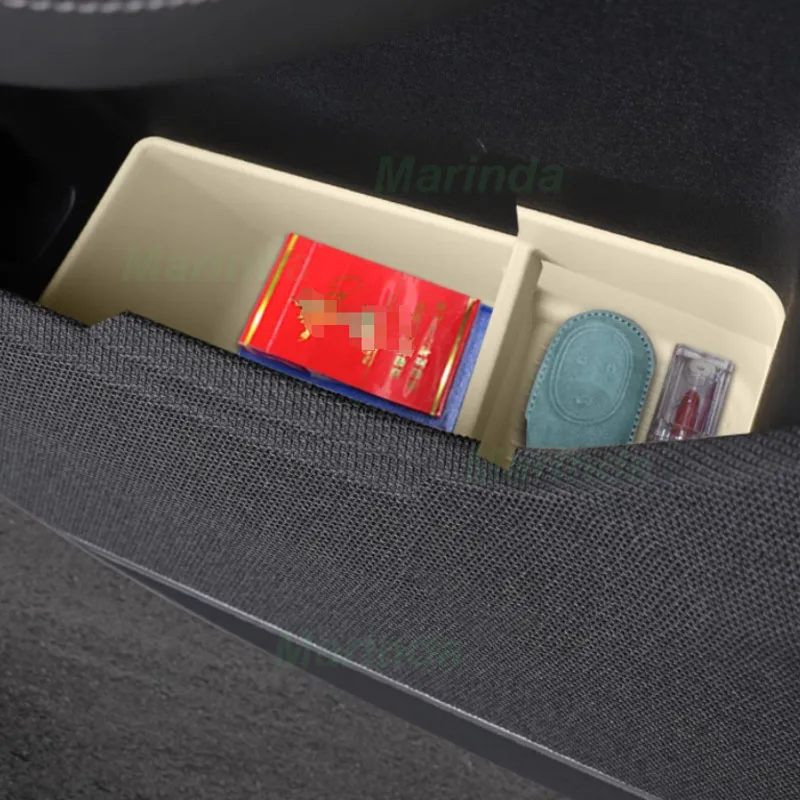 Car Door Inner Handle Storage Box for Nio ES6 2024 Door Handle Slot Silicone Storage Box Durable Interior Accessories