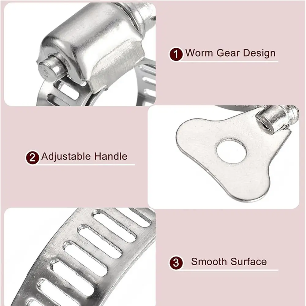 

4 шт., 22-32 мм, зажимы для флагштока, кольца с карабином, регулируемый зажим для флагштока, уличные кронштейны из нержавеющей стали, веревочный крючок для дома