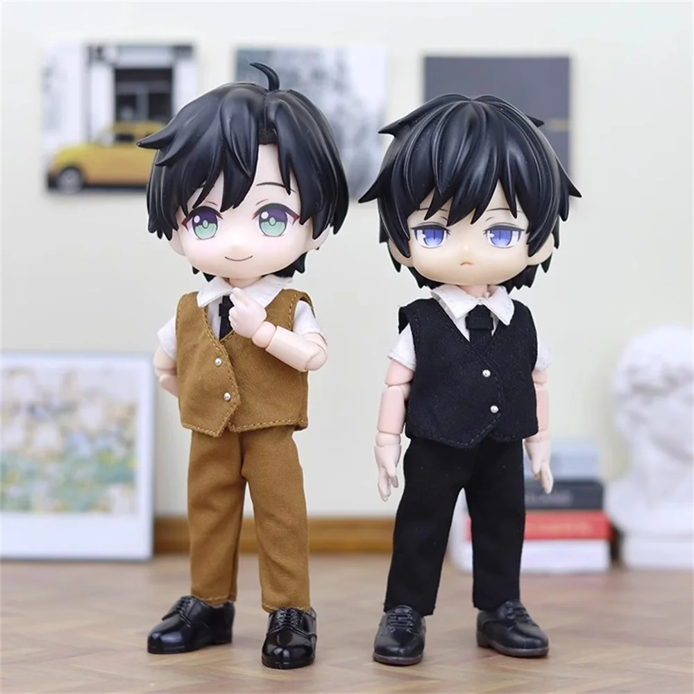 

1/12 12 Points Doll Clothes Fashion Suit Vest Model Accessories Fit OB11 Bjd P9 Body In Stock