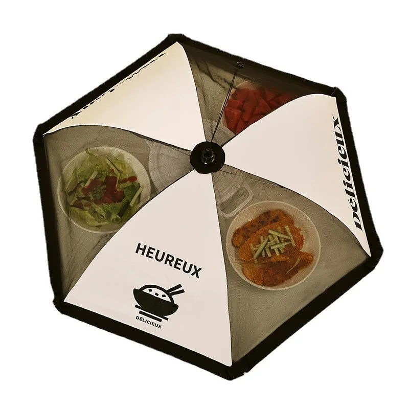 

Summer New Foldable Vegetable Cover Dustproof Flyproof Fresh Food