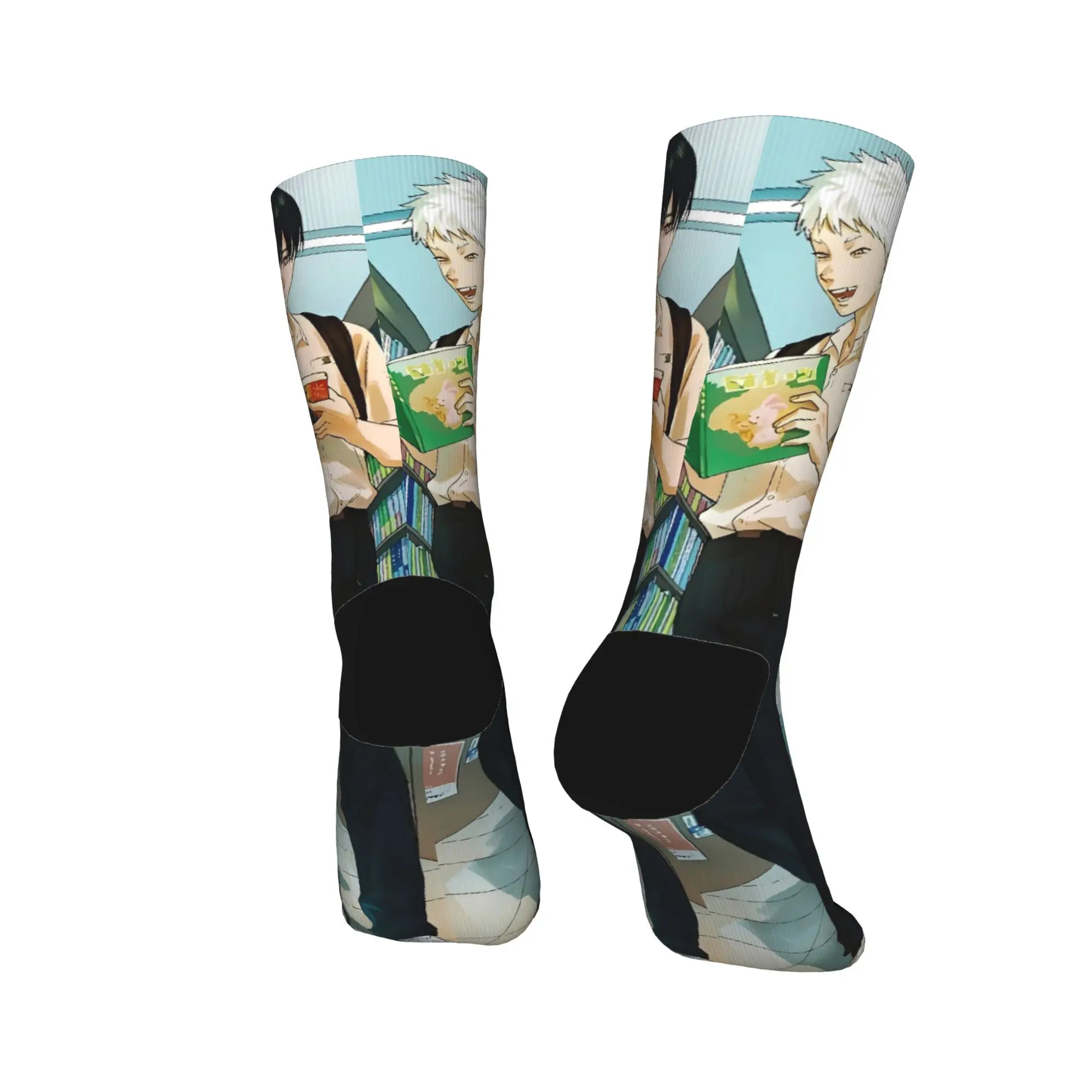 الصيف Hikaru Died الجوارب جوارب الربيع عادية الرجال متوسطة جوارب ناعمة نمط الرياضة في الهواء الطلق المضادة للانزلاق الجوارب