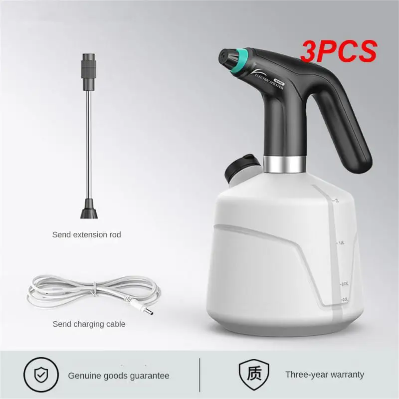 3PCS New 2L Garden Electric Mister Spray Bottle Disinfection Sprayer Plant Watering Can Automatic Indoor Sterilization Sprinkler