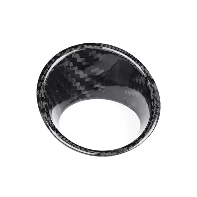 

Real Hard Carbon Fiber Ignition Key Frame Trim For Fiat 500 Abarth 595 695 2010-2024 Car Accessories