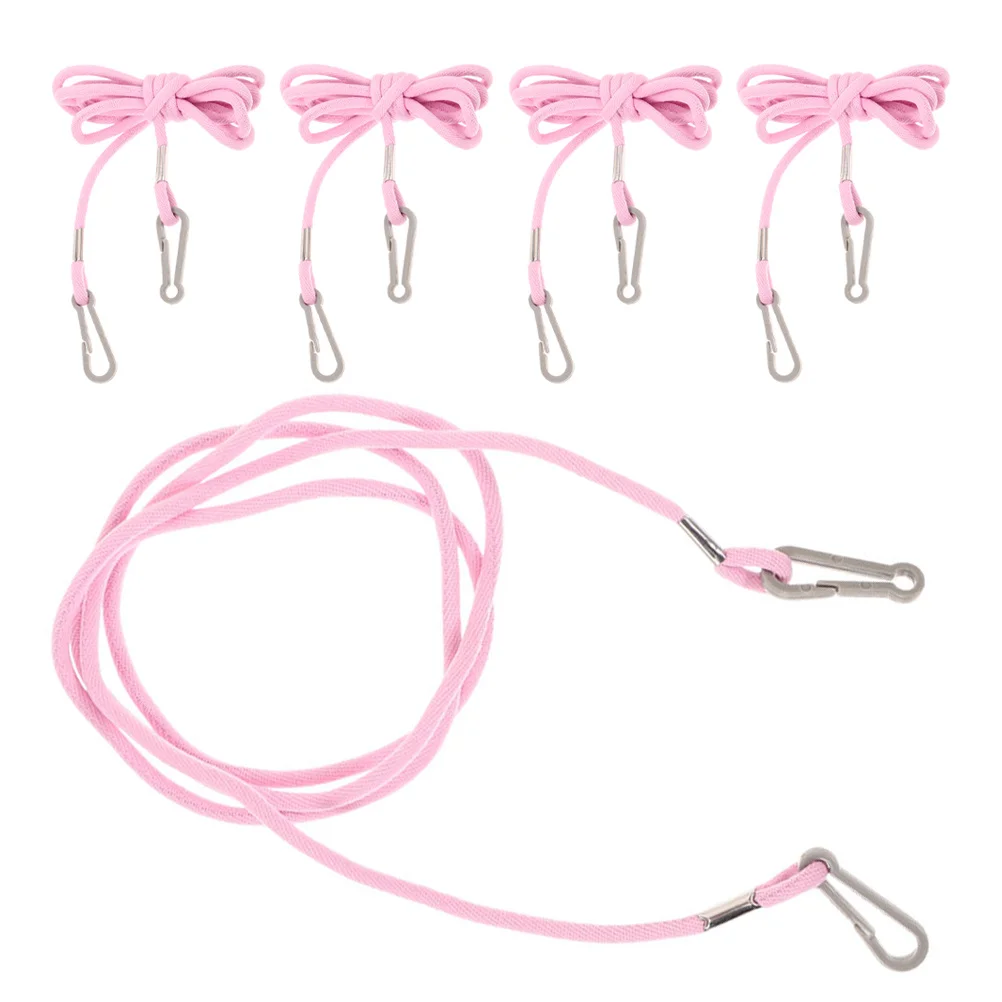 

5Pcs Kids Ski Glove Lanyards Secure Neck Strap Anti-Lost Mitten Clips Winter Glove Holder Straps for Toddlers Keychain Strap