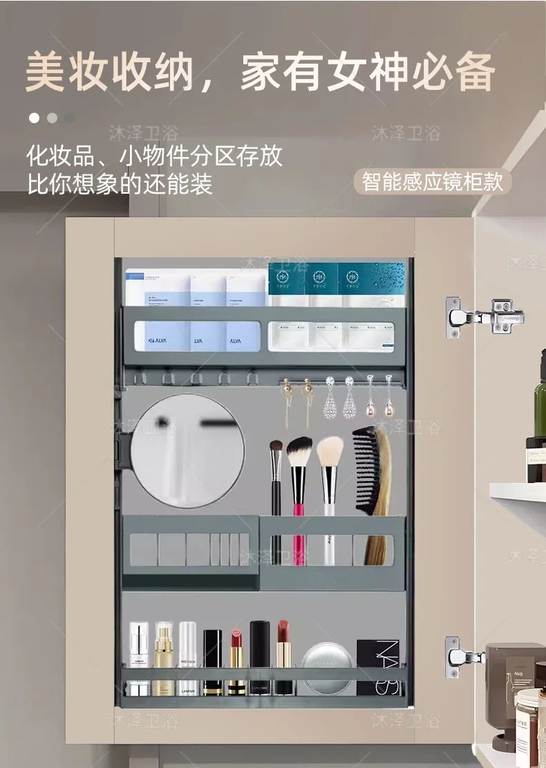 Vanity with Sink Shelves Sink Under Cabinet Bathroom Bathroom Sets Full Set Furniture Comfortable with Drawers Storage Cabinet