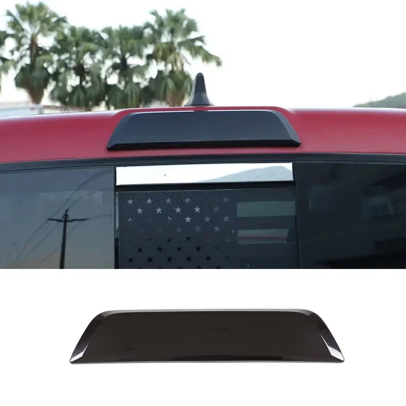For 2016-20 Toyota Tacoma ABS Car High Mounted Brake Light Protective Cover Cover Sticker Exterior Detail Decorative Accessories