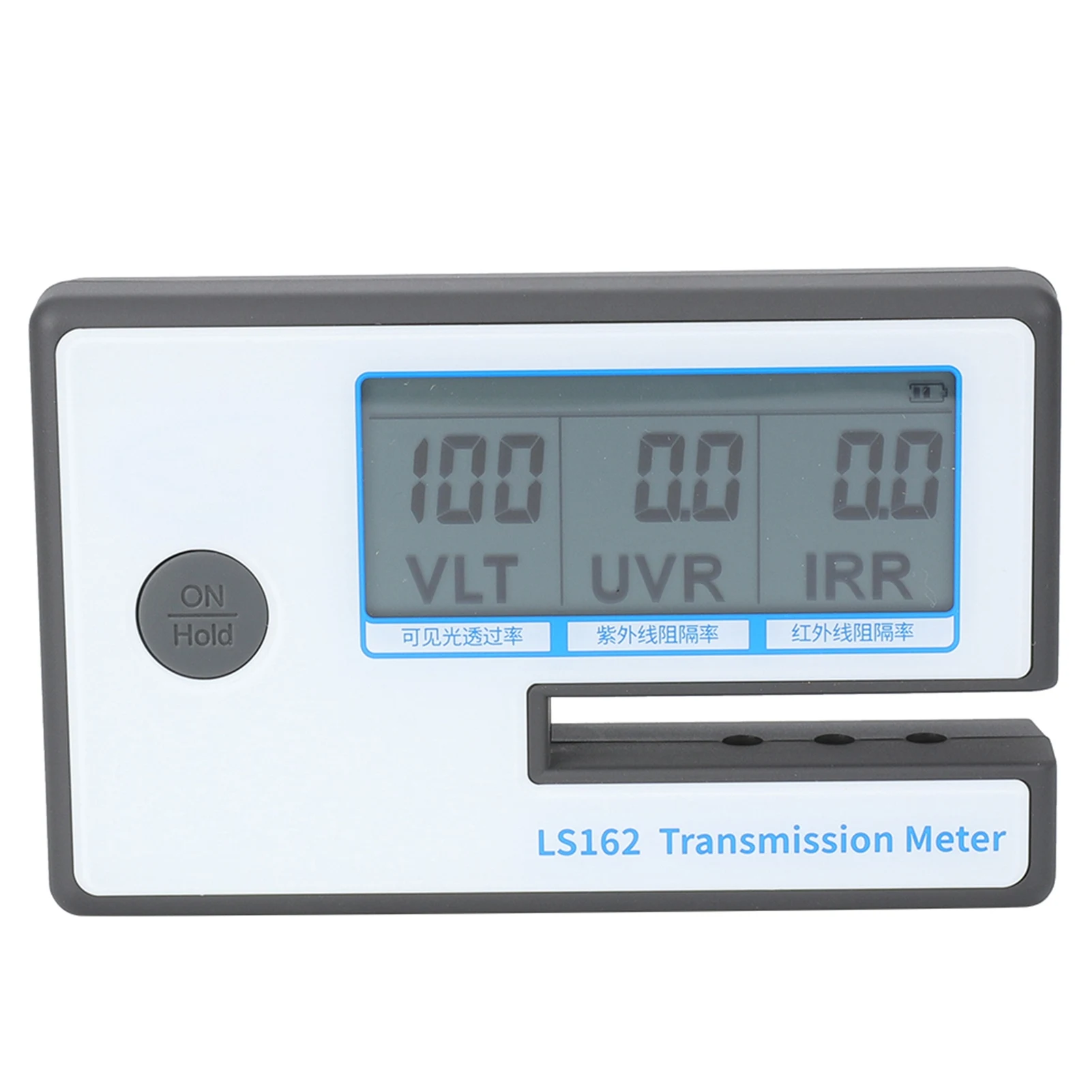 Filmed Glass Tester Window Tint Meter LS162 Digital Window Tint Meter Solar Film  Meter VLT UV IR Rejection Tester