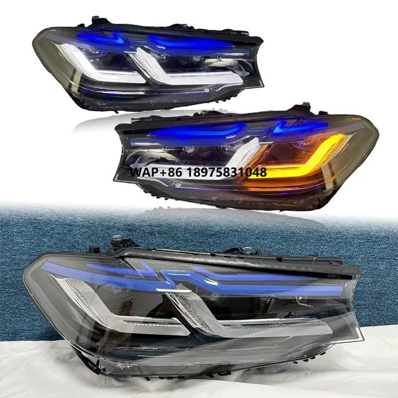 

For 5 Series G30 M5 F90 2018-2022 Models Upgraded LCI Headlights LED Headlights Modified Daytime Running Lights