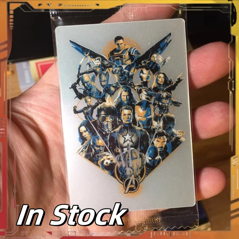 

﻿ Подлинная фигурка Marvel Snap, коллекционная карта INFINITY SAGA, аниме, Железный человек, Капитан Америка, Тор, Мстители, хобби, коллекционная игрушка