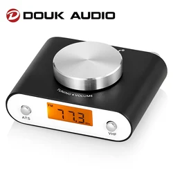 Douk Audio Mini Radio FM Transistor globale universale manuale o ricerca automatica con schermo di visualizzazione 64/76/87-108MHz