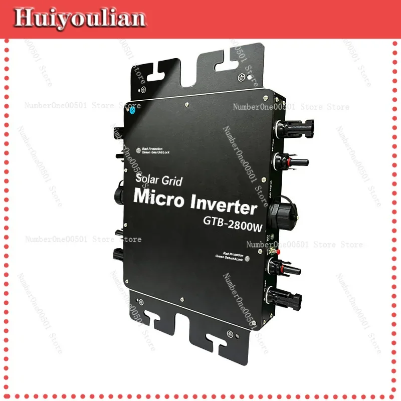 

2800W Solar Micro Inverter Waterproof IP65 DC to 120V 230V AC -lbw011