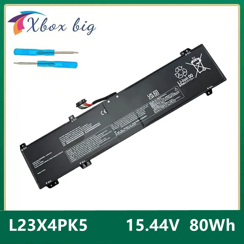 

L23X4PK5 L23D4PK5 Аккумулятор для ноутбука Lenovo Deliverer Y7000P IRX9 2024 15,44 В 80 Втч 5182 мАч