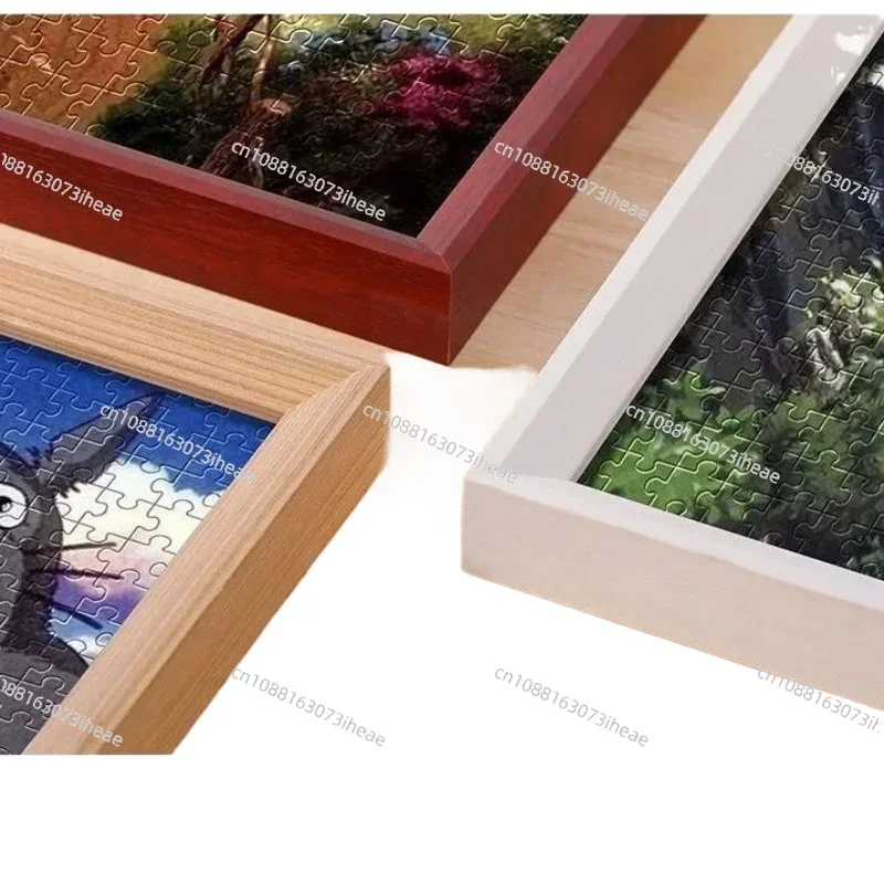 

10 pieces wooden puzzle frame puzzle frame 50X70CM (frame only)